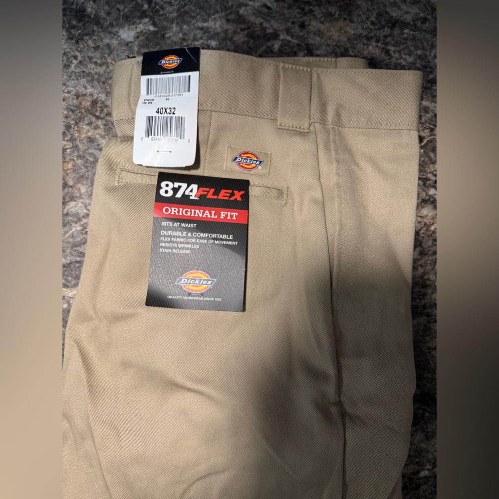 Dickies Tan 874 Flex Work Pants